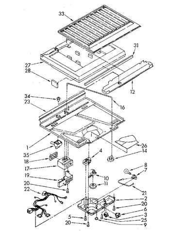 Compartment separator