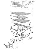 Grill and burner section