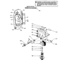 Craftsman 247370105 motor & switch assembly diagram