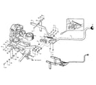 Troybilt 900039 (fig. 2) wheels/tines/pto drive lever & yoke assembly diagram