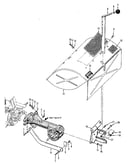 (fig. 4) depth regulator & tine hood assemblies