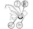 Troybilt 900039 (fig. 8) forward interlock system diagram