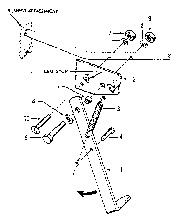 (fig. 12) kickstand attachment