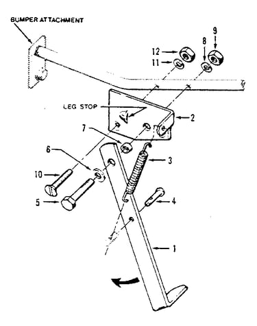 (fig. 12) kickstand attachment