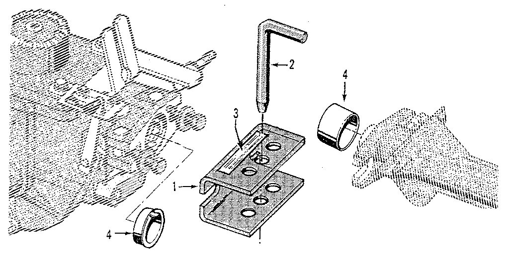 (fig. 15) tow hitch attachment