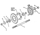 Lifestyler 28720 wheel hub assembly diagram