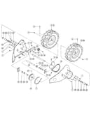 Wheel drive mechanism/wheels