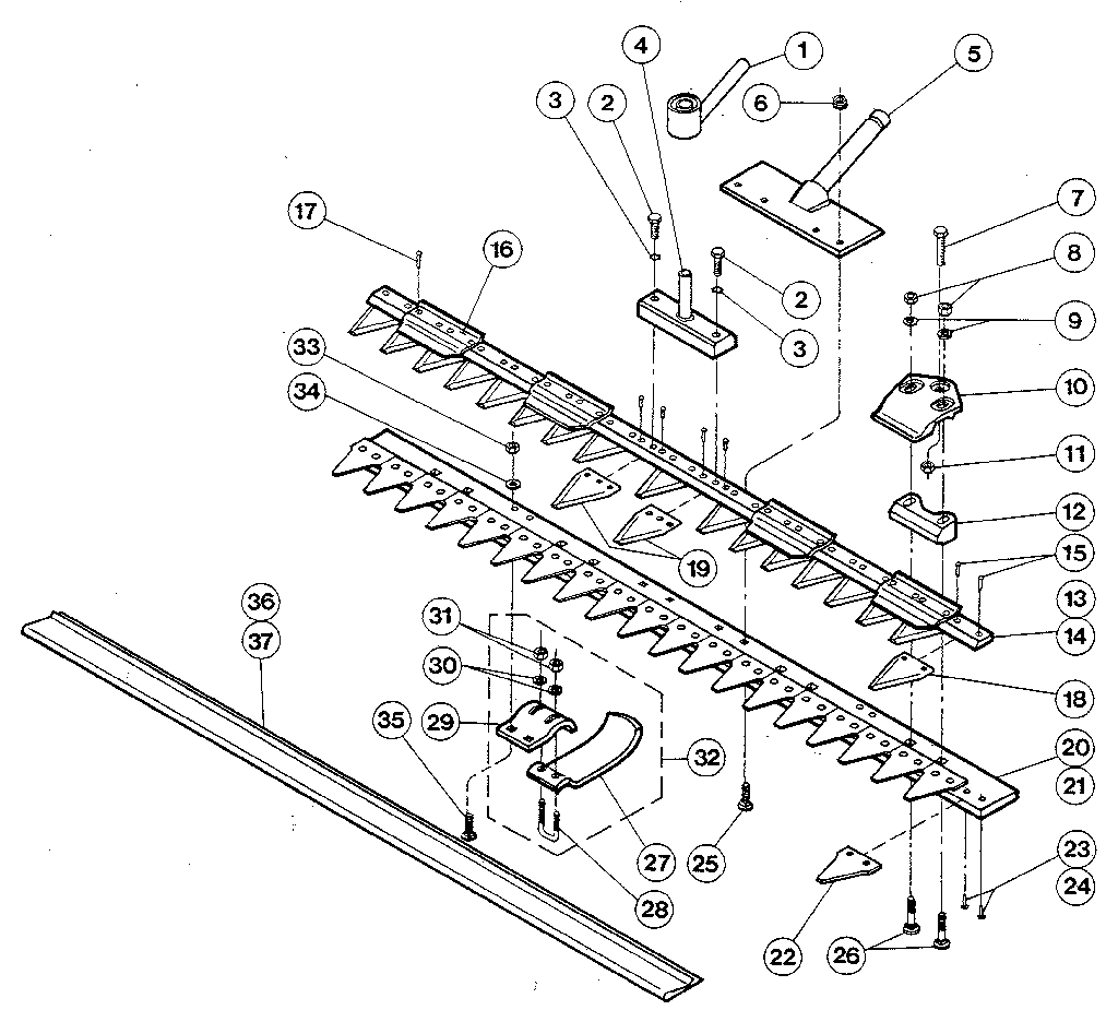 CUTTER BAR ASSEMBLY