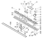 Troybilt A0000100 cutter bar assembly diagram