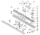 Troybilt F0000100 cutter bar assembly diagram