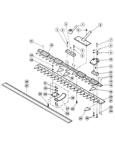 Cutter bar assembly