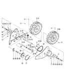 Wheel drive mechanism/wheels