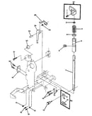 Needle bar, presser bar & take-up