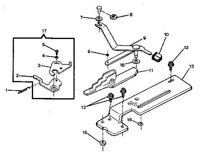 Disc selection assembly