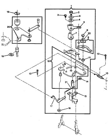 Cam controlled feed