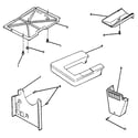 Kenmore 6221 covers & add-ons diagram