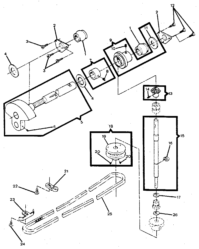 ARM SHAFT DRIVE