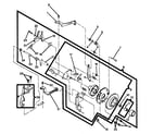 Kenmore 16331 buttonholer & feed regulator cam diagram