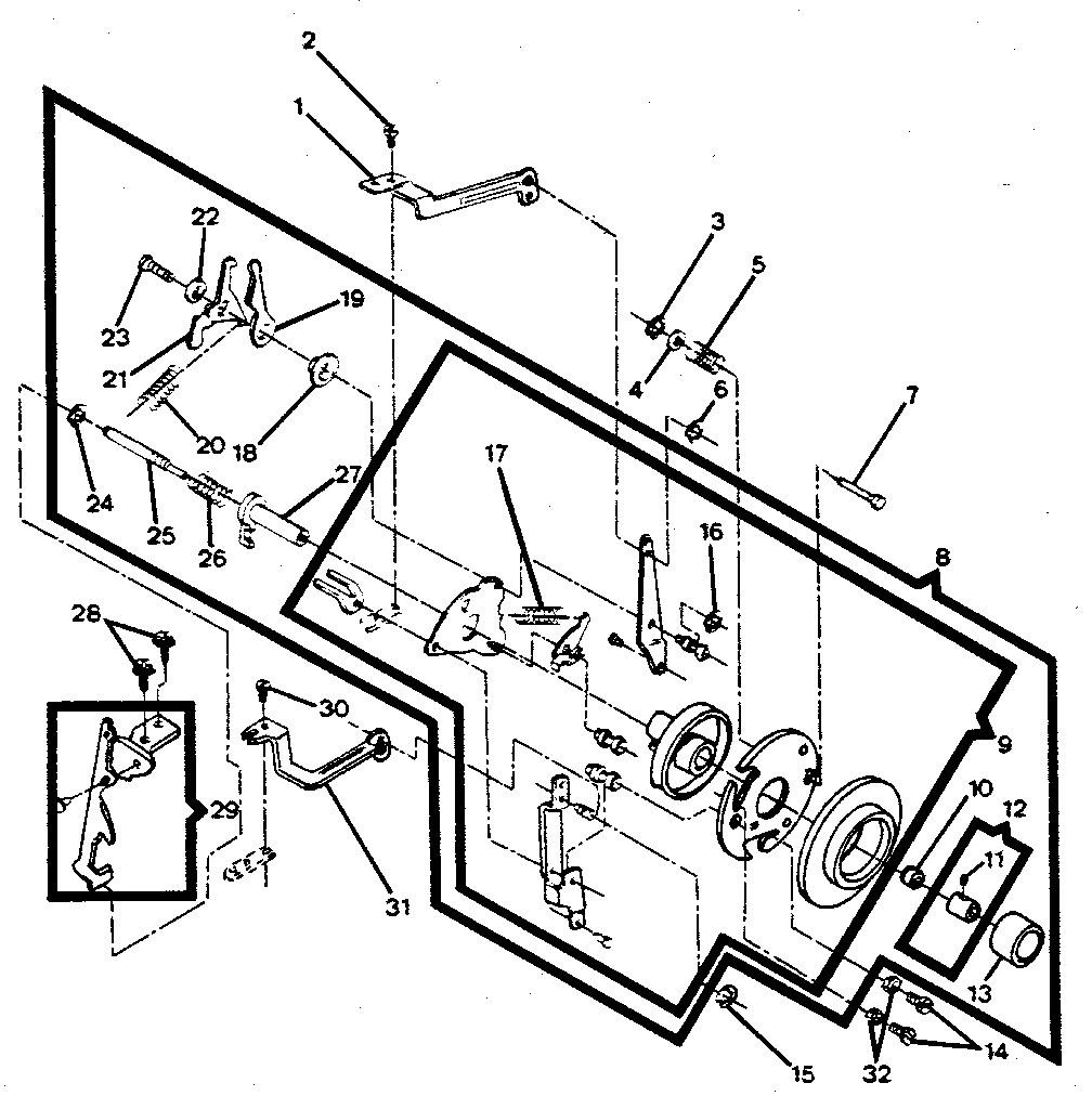 BUTTONHOLER & FEED REGULATOR CAM