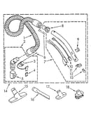 Hose and attachment