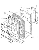 Refrigerator door