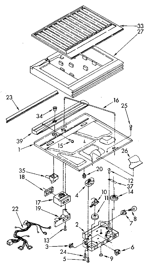 Compartment separator