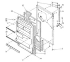 Kenmore 1069708210 refrigerator door diagram