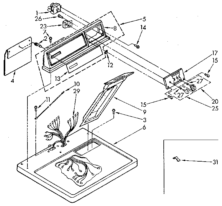 Top and console