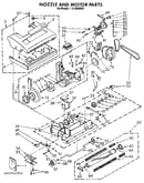 Nozzle and motor