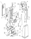 Handle and bag housing