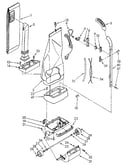 Handle and bag housing