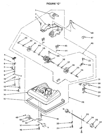 Nozzle and motor assembly