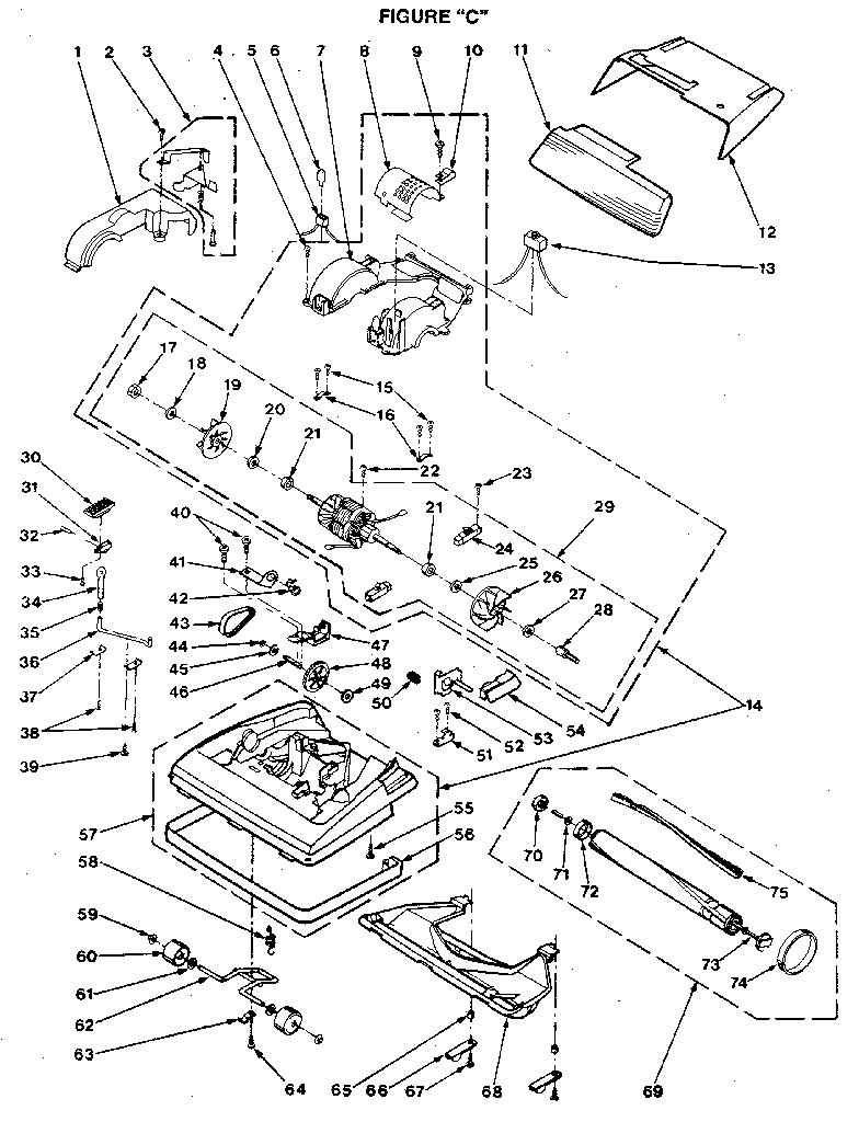 NOZZLE AND MOTOR ASSEMBLY