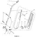 Kenmore 1753915580 handle and bag housing diagram