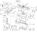 Kenmore 1753916380 nozzle and motor assembly diagram
