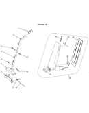 Handle and bag housing