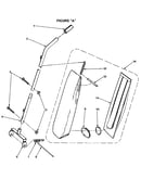 Handle and bag housing