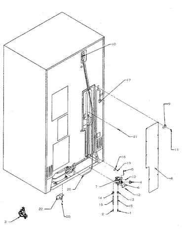 Cabinet back