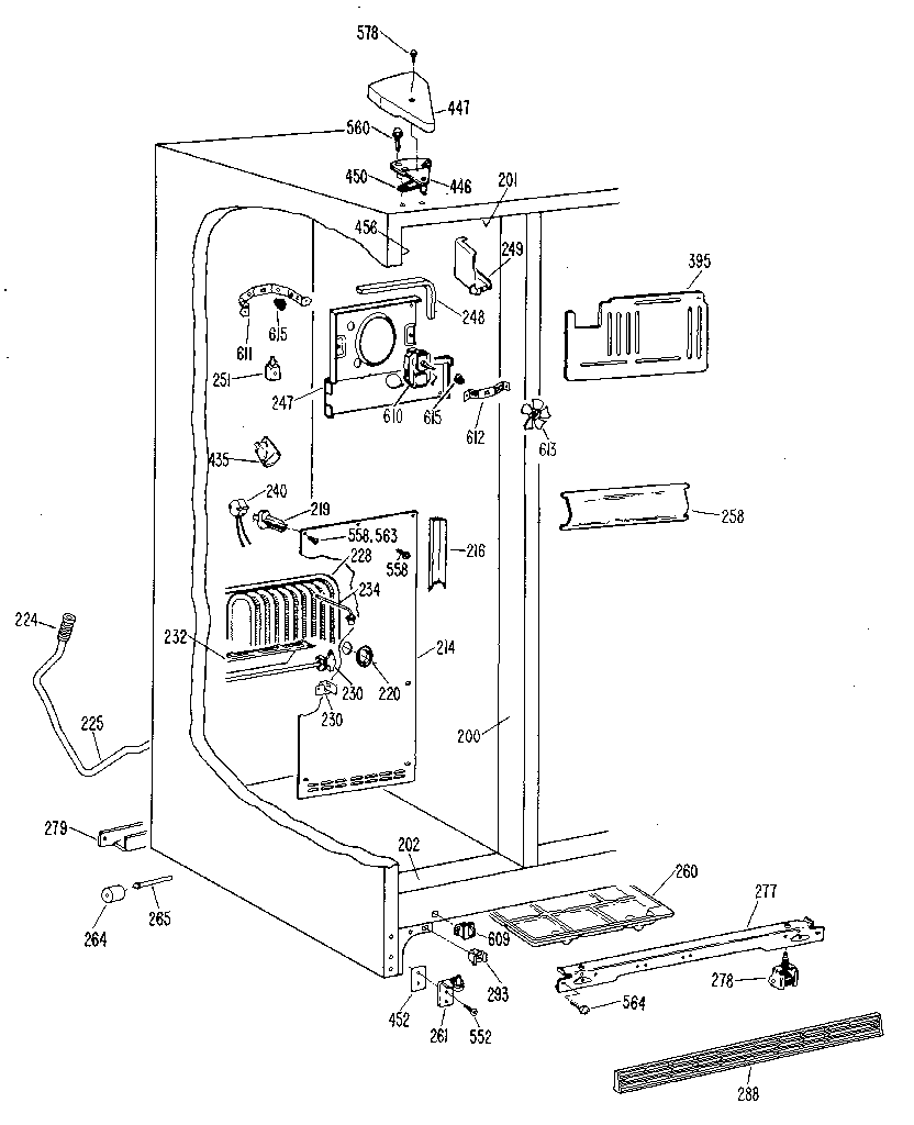 Freezer section