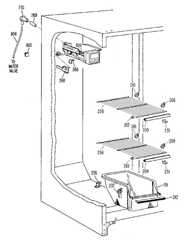 Freezer section