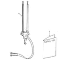 LXI 56442705950 safety tips and vhf rod antenna assembly diagram