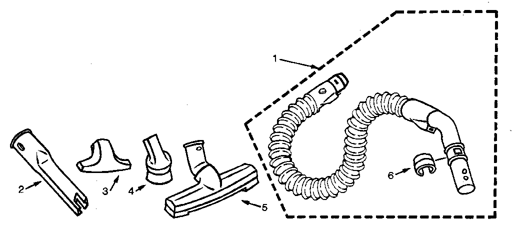Hose and attachment