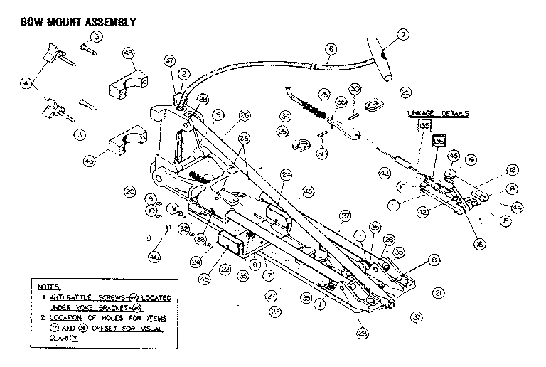 BOW MOUNT ASSEMBLY