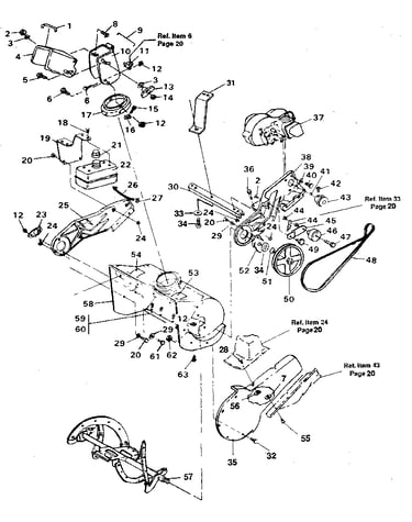 Auger housing assembly