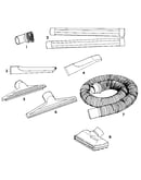 2-1/2" diameter plastic accessories