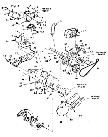 Auger housing assembly