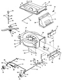 Blade, deck, & wheel assembly