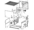 Kenmore 867740293 non-functional replacement parts diagram