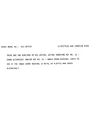Model notes