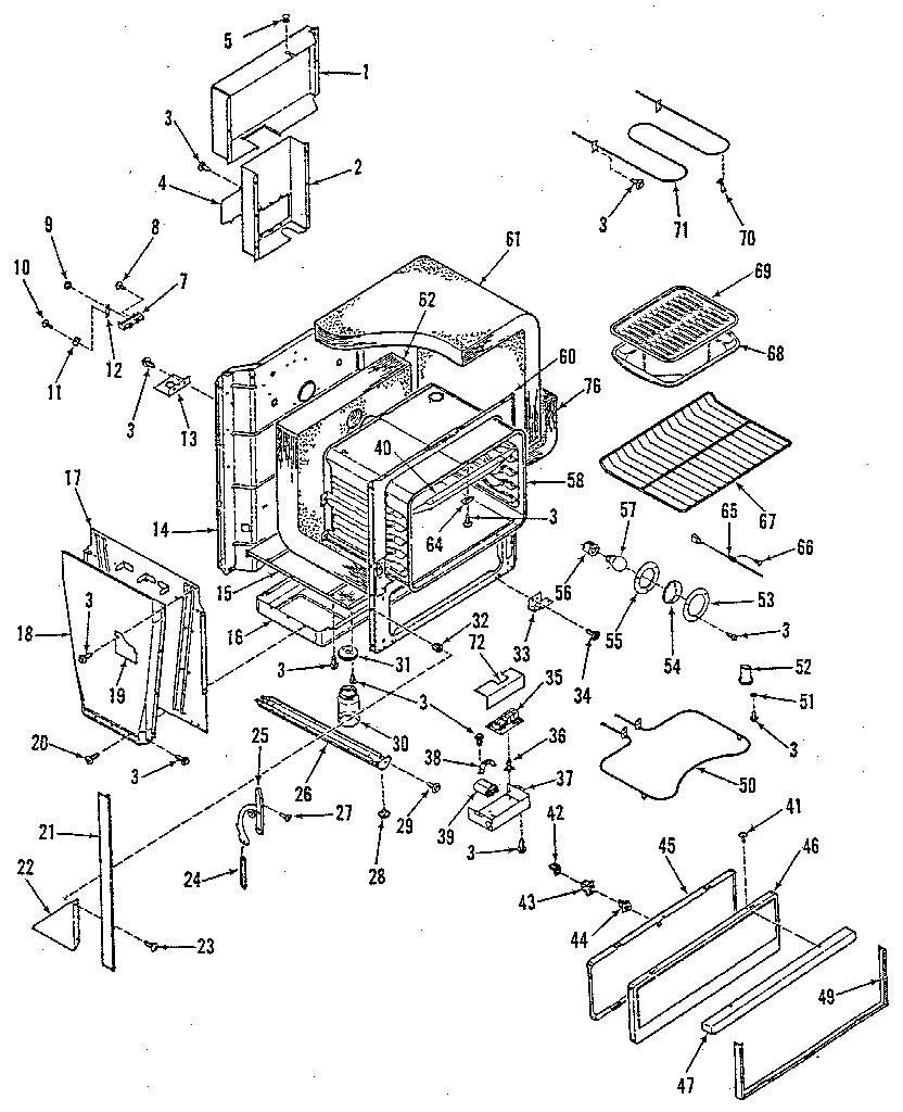 OVEN BODY